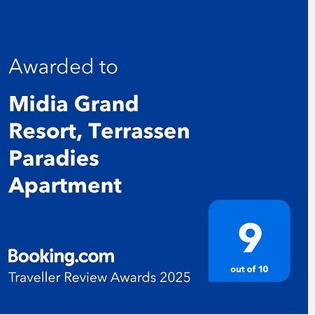 Midia Grand Resort, Terrassen Paradies Apartment Aheloy ภายนอก รูปภาพ