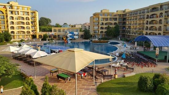 Midia Grand Resort, Terrassen Paradies Apartment Aheloy ภายนอก รูปภาพ