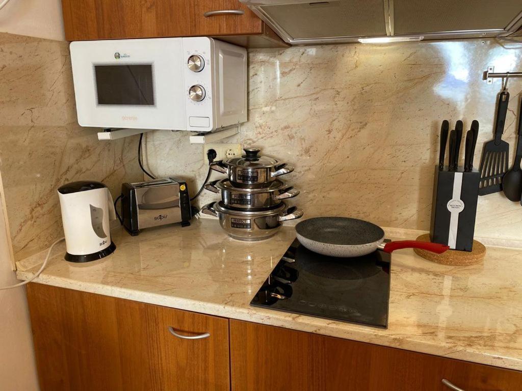 Midia Grand Resort, Terrassen Paradies Apartment Aheloy ภายนอก รูปภาพ