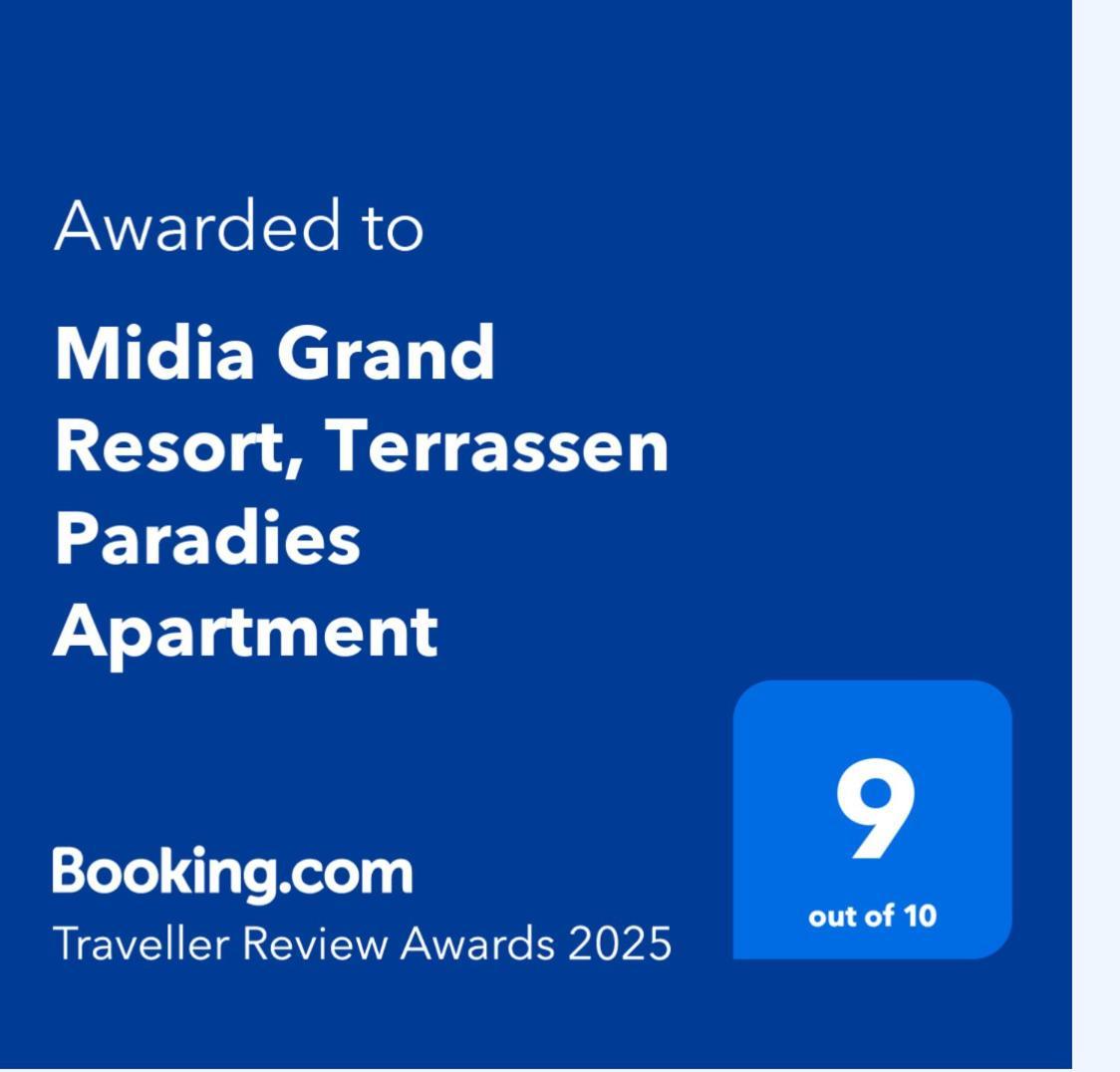 Midia Grand Resort, Terrassen Paradies Apartment Aheloy ภายนอก รูปภาพ